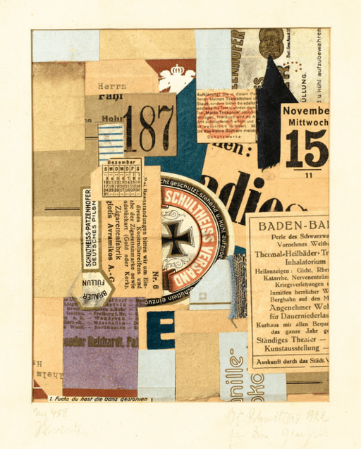Collage of advertisements from newspapers, 1920's..